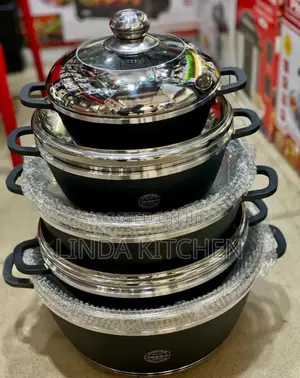 Non Stick Pots Set 10pcs