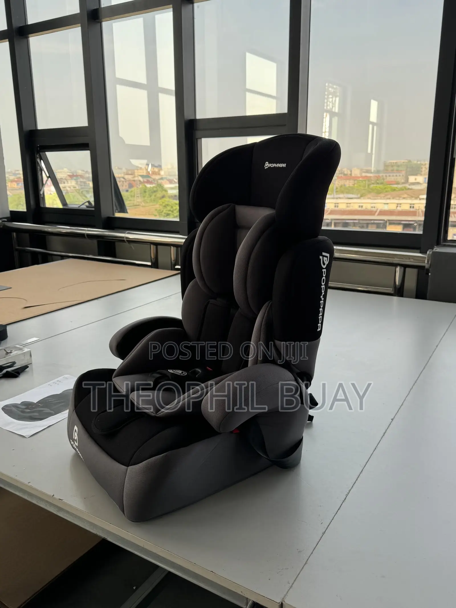 Baby Car Seat 0-9yrs Nzuri Black Confortable Black