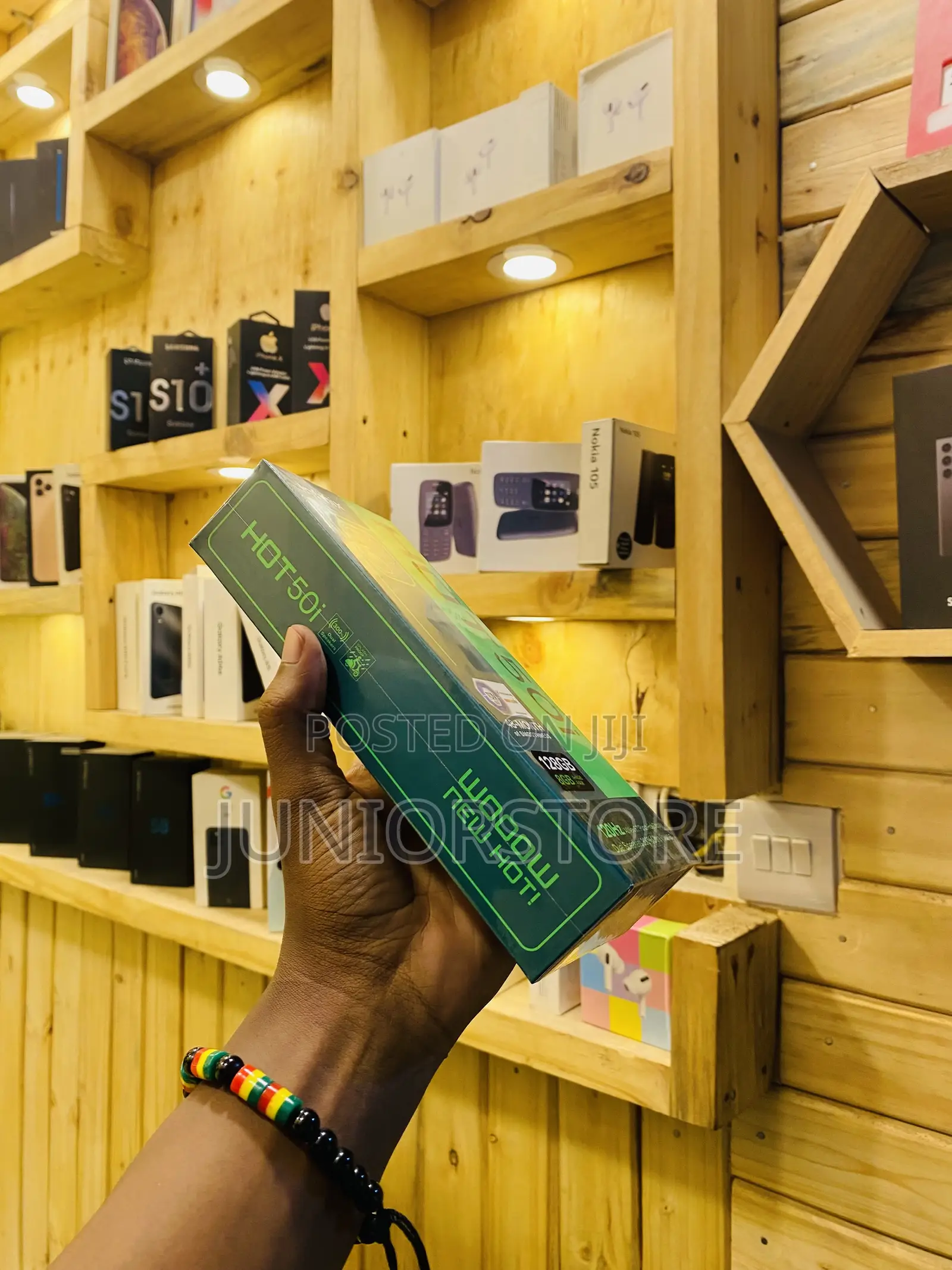 New Infinix Hot 50i 128 GB Gray