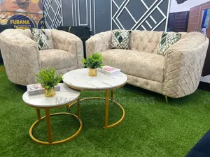 Set Sofa Spring Na Fiber 2:1 Na Coffe Table