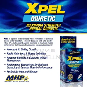 MHP Xpel Diuretic 80 Capsules Maximum Strength