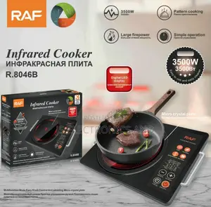 Infrared Cooker RAF ( Single) Digital Use, Haichagui Sufuria