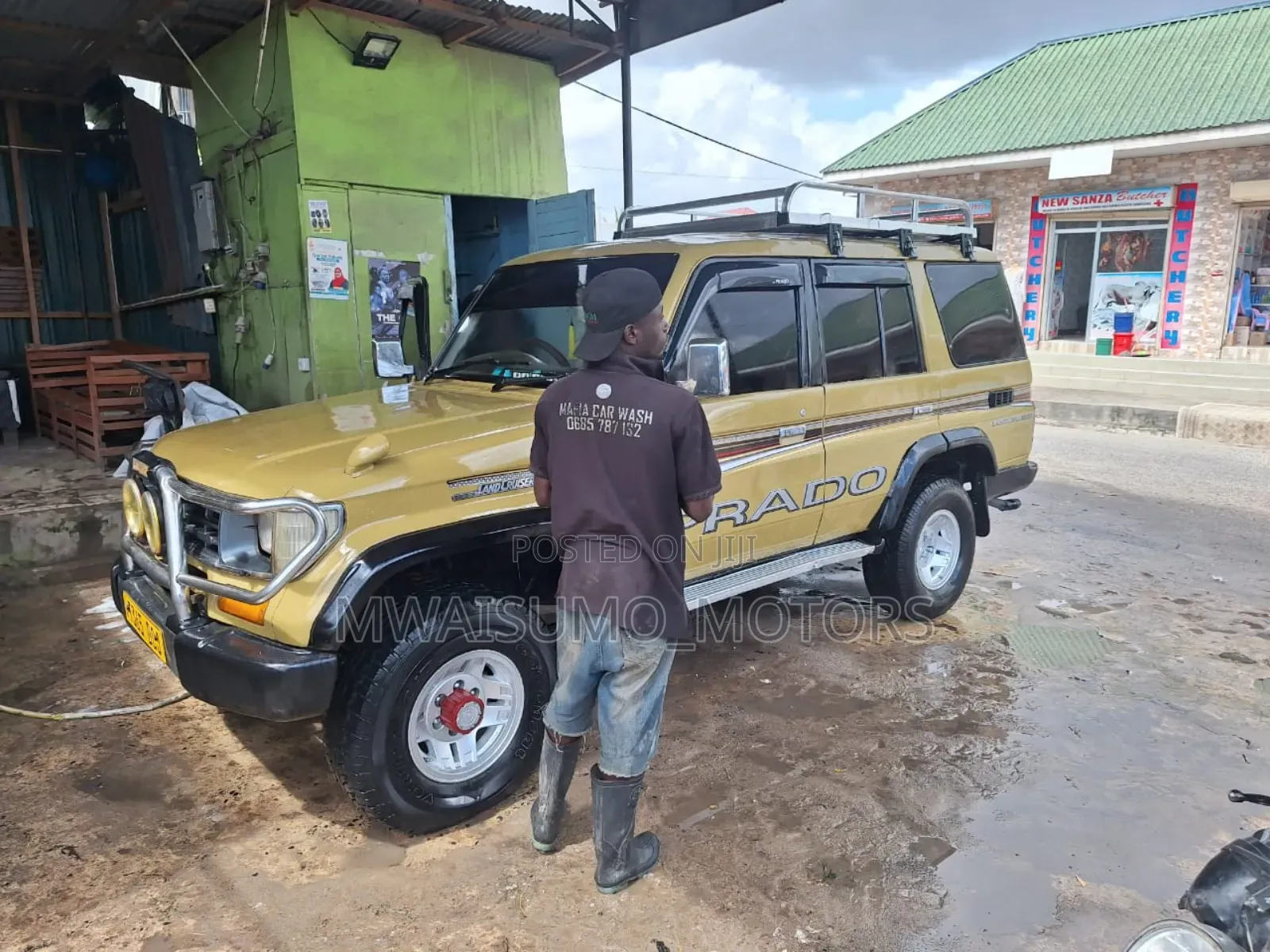 Toyota Land Cruiser Prado 1998 Gold