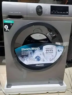 *Hisense Front Load Automatic Washing Machine 9KG