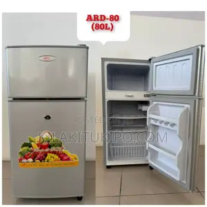 *Aero Mini Double Door Refrigerator 80L (Ard-80)