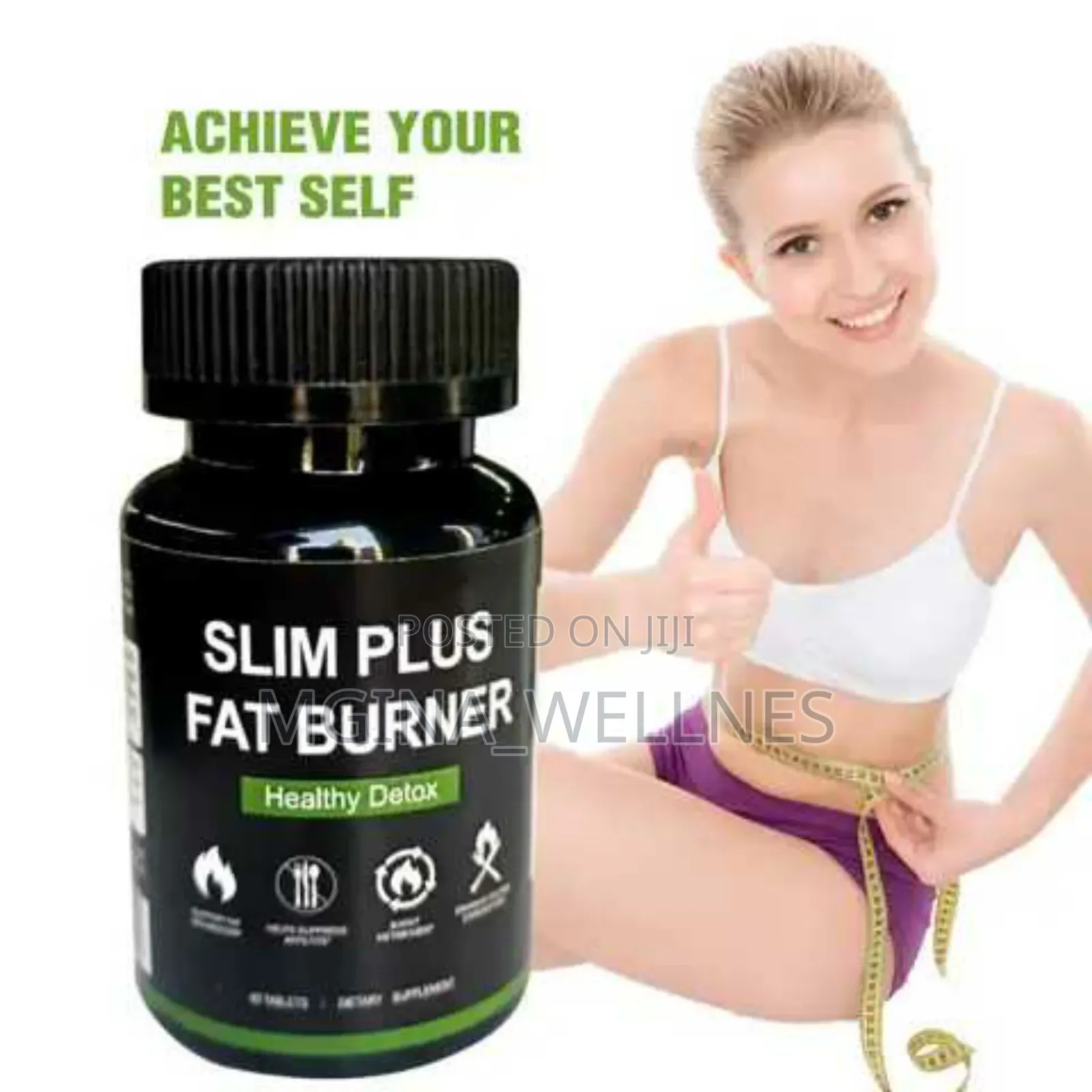 Slim Plus Fat Burner Capsules (PUNGUZA UZITO )