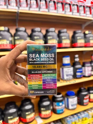 Sea Moss Black Seeds Oil