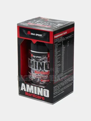 Mega Sport Amino Hardcore 325 Tablets, Powerful Blend