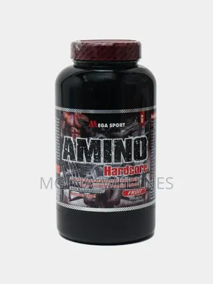 Mega Sport Amino Hardcore 325 Tablets, Powerful Blend