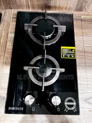Two Burners Elegant Glass Gas Cooker. 30/50cm