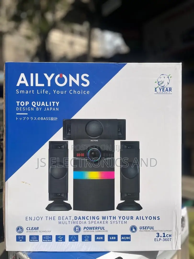 Ailyons Subwoofer Spika Tatu Ina Support Bluetooth Speaker 