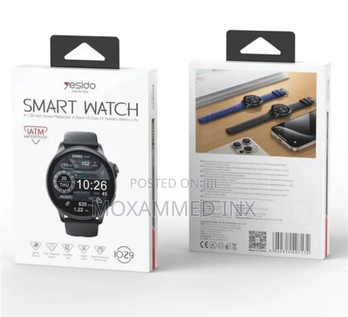 Yesido IO29 Smartwatch Water Resistant 2 Straps
