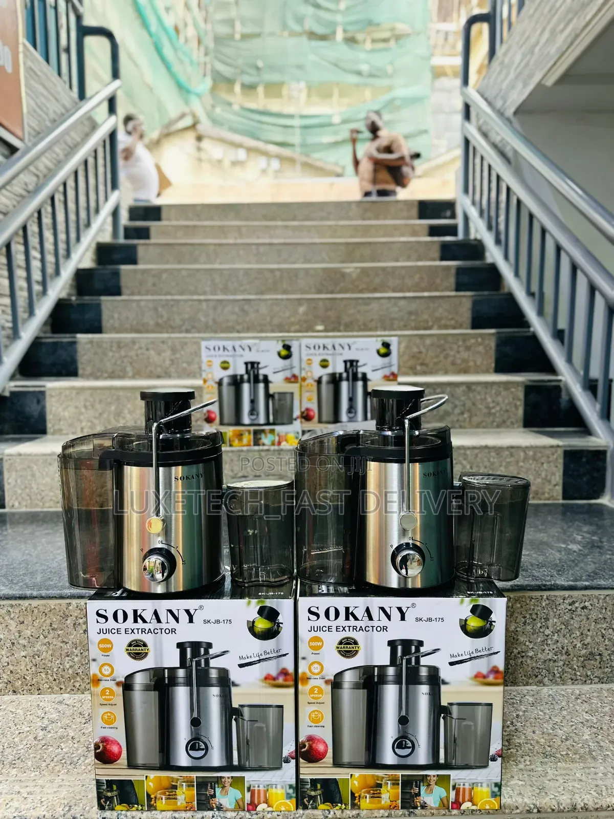 Sokany Fruit Juicer 500W 2 Speeds Easy Clean SK-JB-175