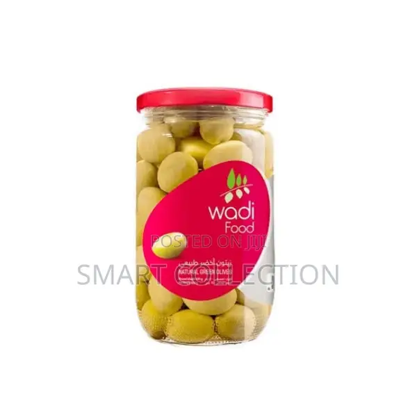Wadi Food Pitted Green Olives - 350gm