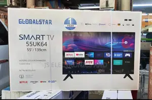 Punguzo La Bei Globalstar Inch 55 Smart Tv Ina Quality Mzuri