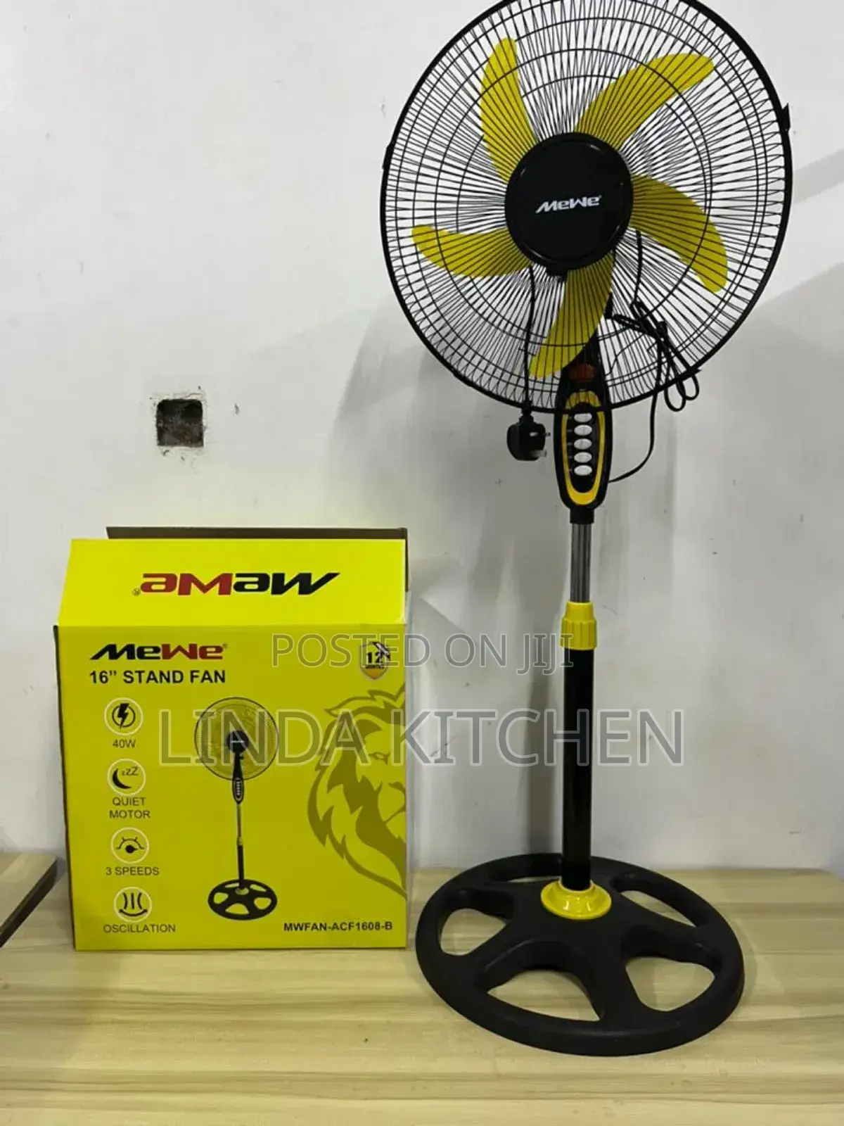 Mewe 26 Stand Fan