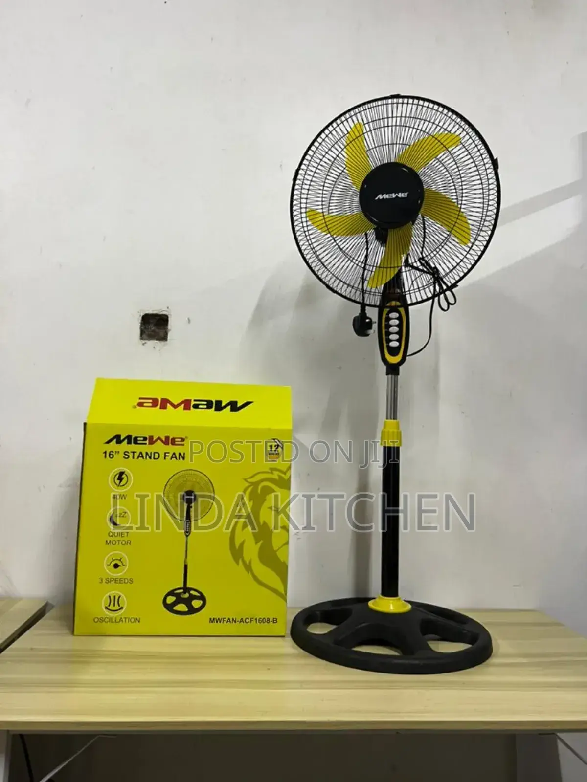 Mewe 26 Stand Fan