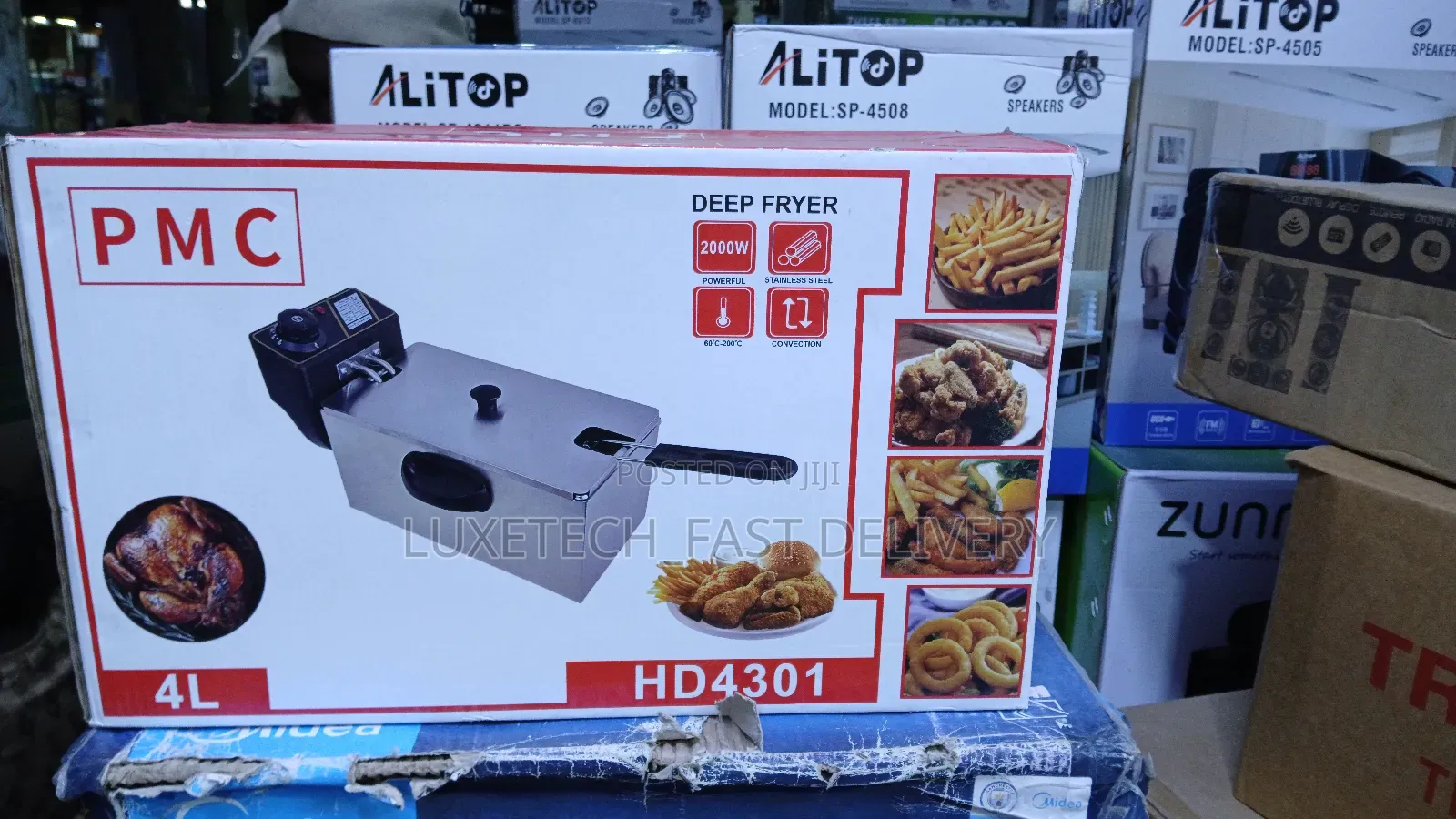 Electric Deep Fat Fryer 4 Litres
