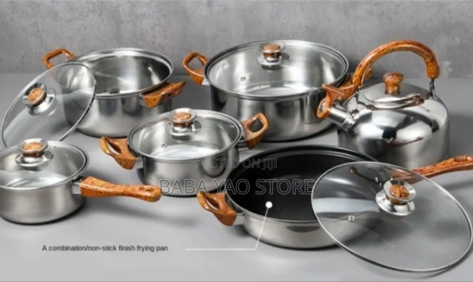 6pcs Kitchen Non-Stick Cookware Utensils Set