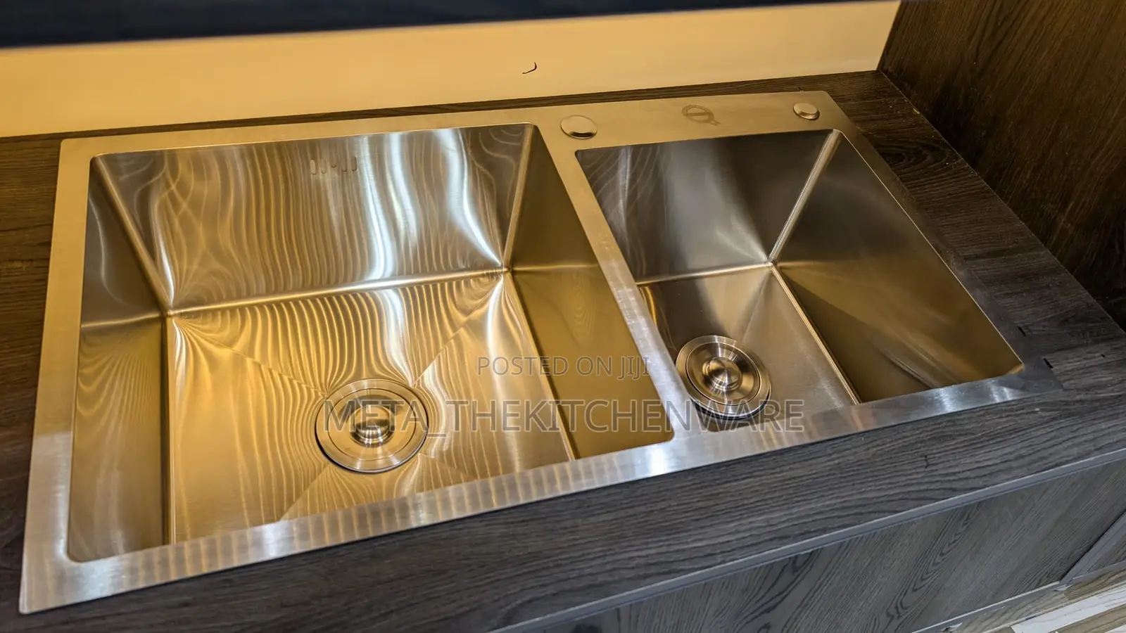 Homebase Built In Dual Kitchen Sinks