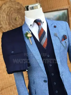 Light Blue Men Suits Og