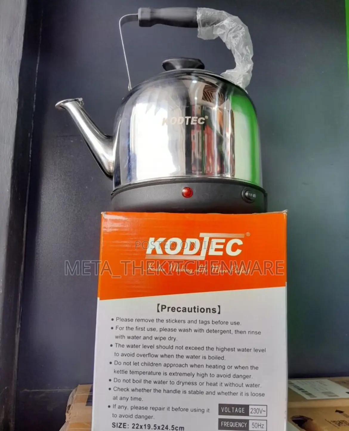 Kodtec Electric Kettle 4L