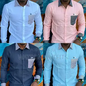 Long Short Sleeve Men Wears/Shirts