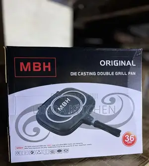 MBH Die Casting Double Grill Pan 36cm