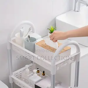 4 Layers Multi-Scene Usage Rack With Trolley Rollers.