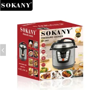 Sokany Pressure Cooker 6 Litres Original