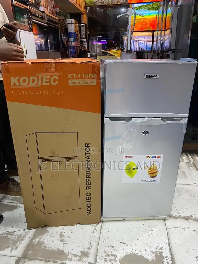 Kodtec Fridge Double Door Liter 110 Lina Milango Miwili G