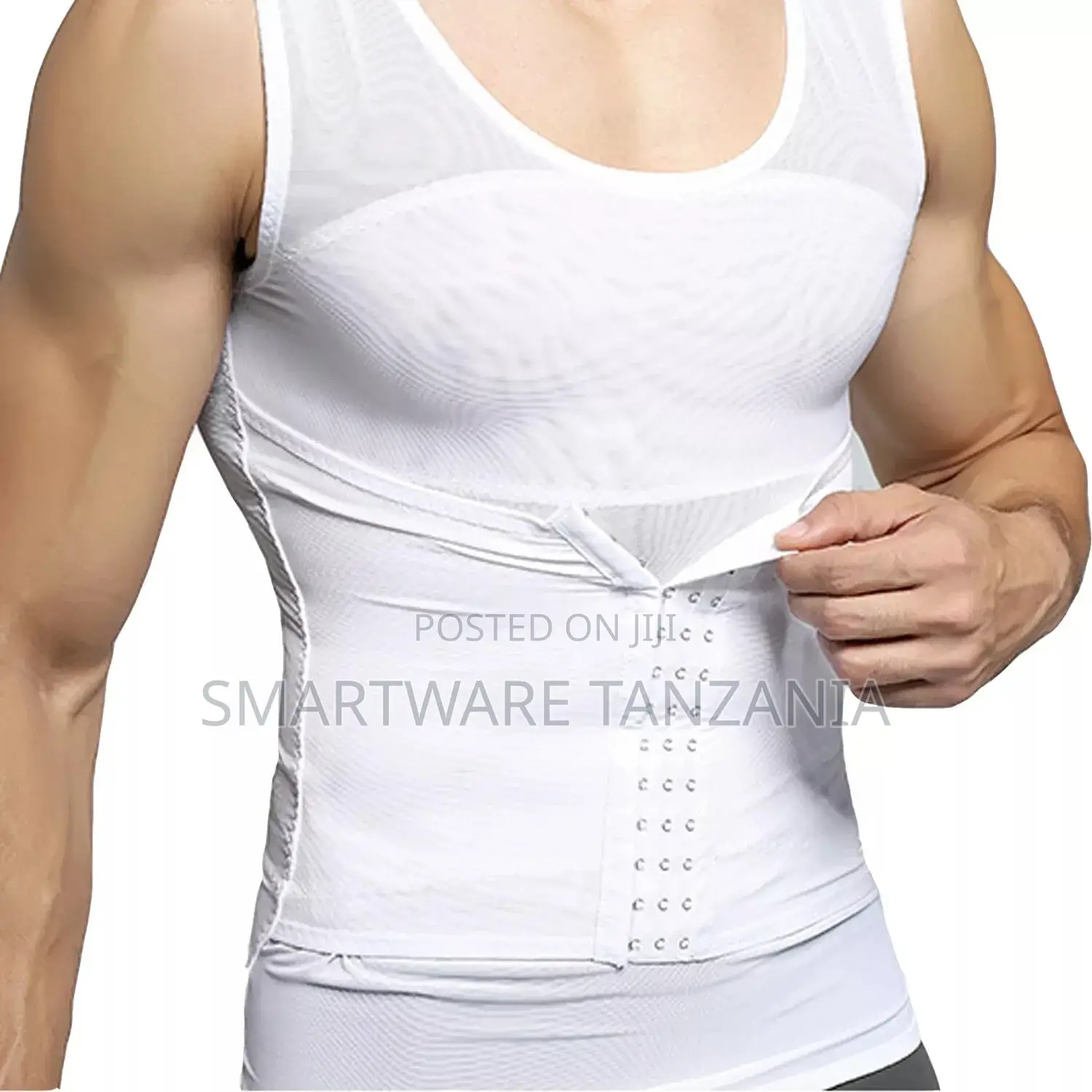 Men's Slimming Body Shaper 2 IN 1 Waist Trainer Tank Top