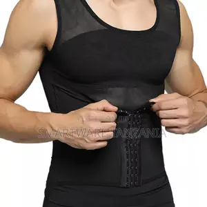Men's Slimming Body Shaper Belly Chest T-shirt Tank Top