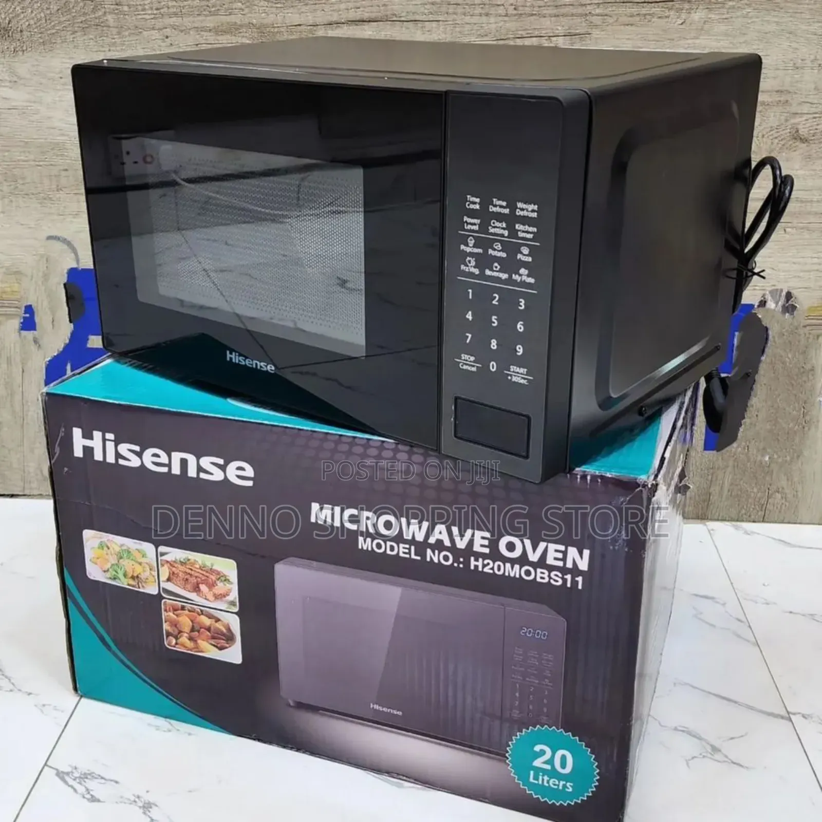 Hisense Microwave 20L Black Digital Display