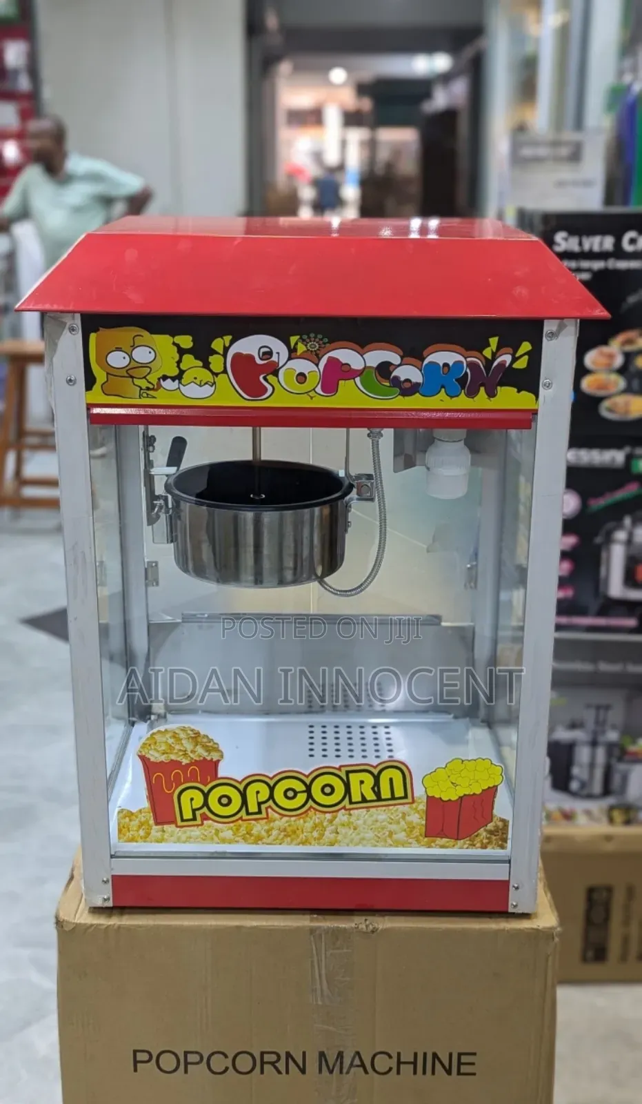Electric Popcorn Machine