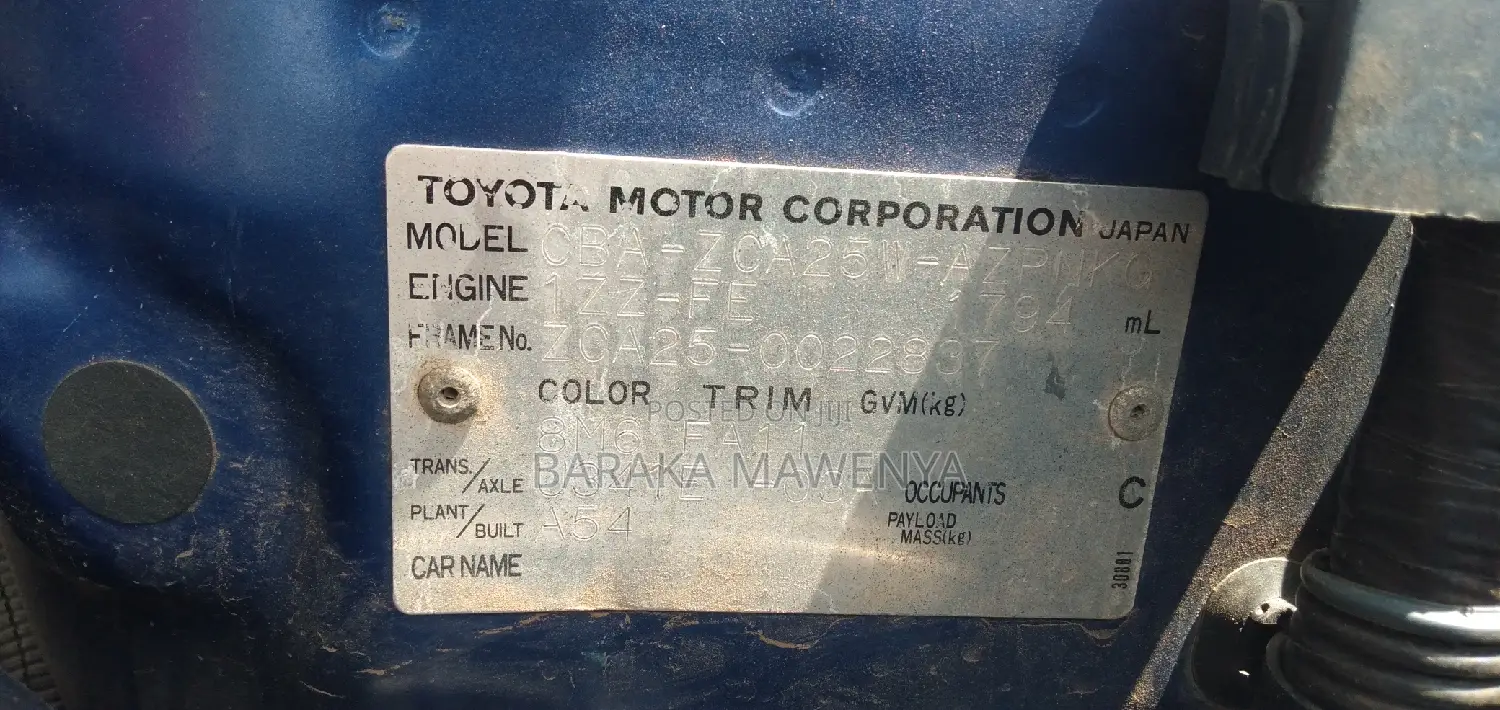 Toyota RAV4 2004 Blue