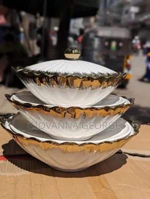 Serving Bowls (Gold)