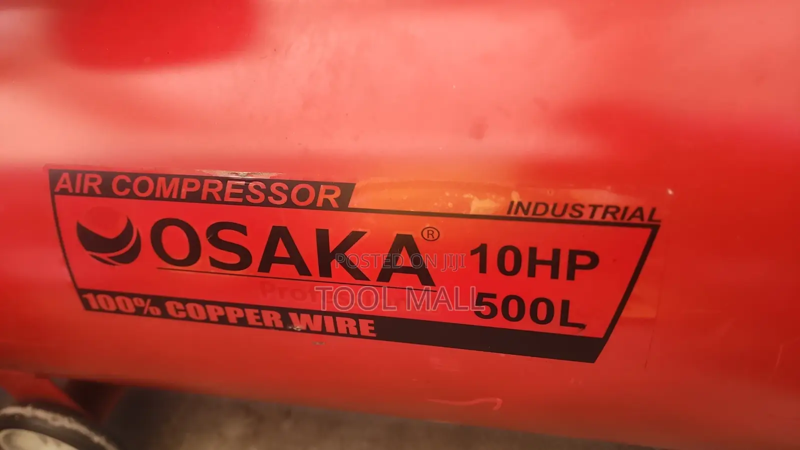 Osaka Air Compressor 500L 10hp