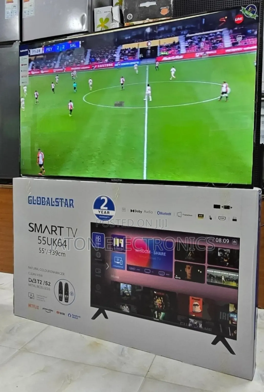 Globalstar 55 Inches Smart Tv