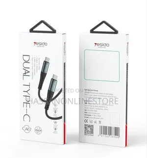 Yesido CA67 2meter PD 60W Fast Charging Type-C to Type-C