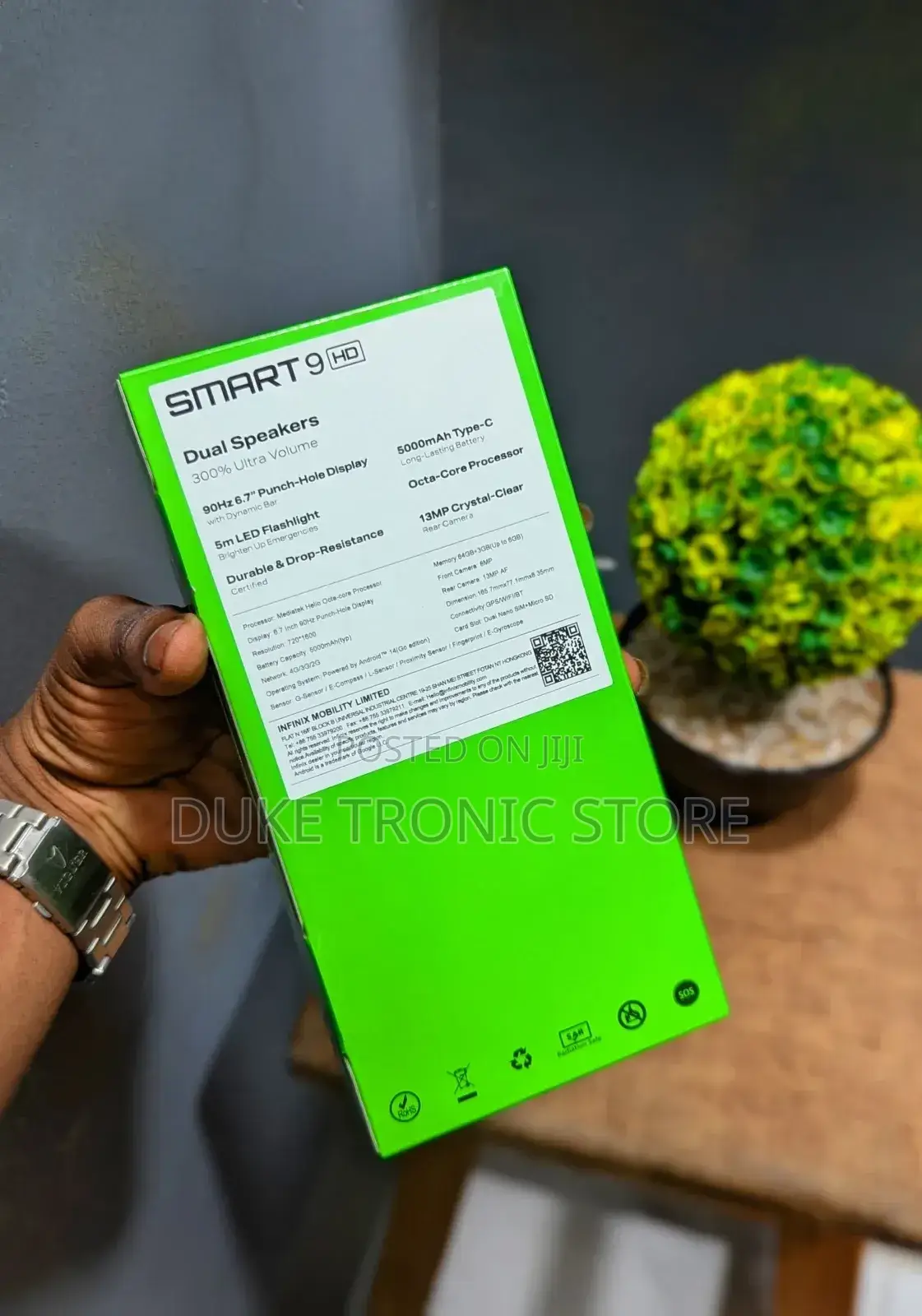 New Infinix Smart 9 64 GB Green