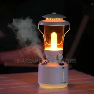 Humidifier Vintage Lantern With Lamp Aromatherapy Diffuser