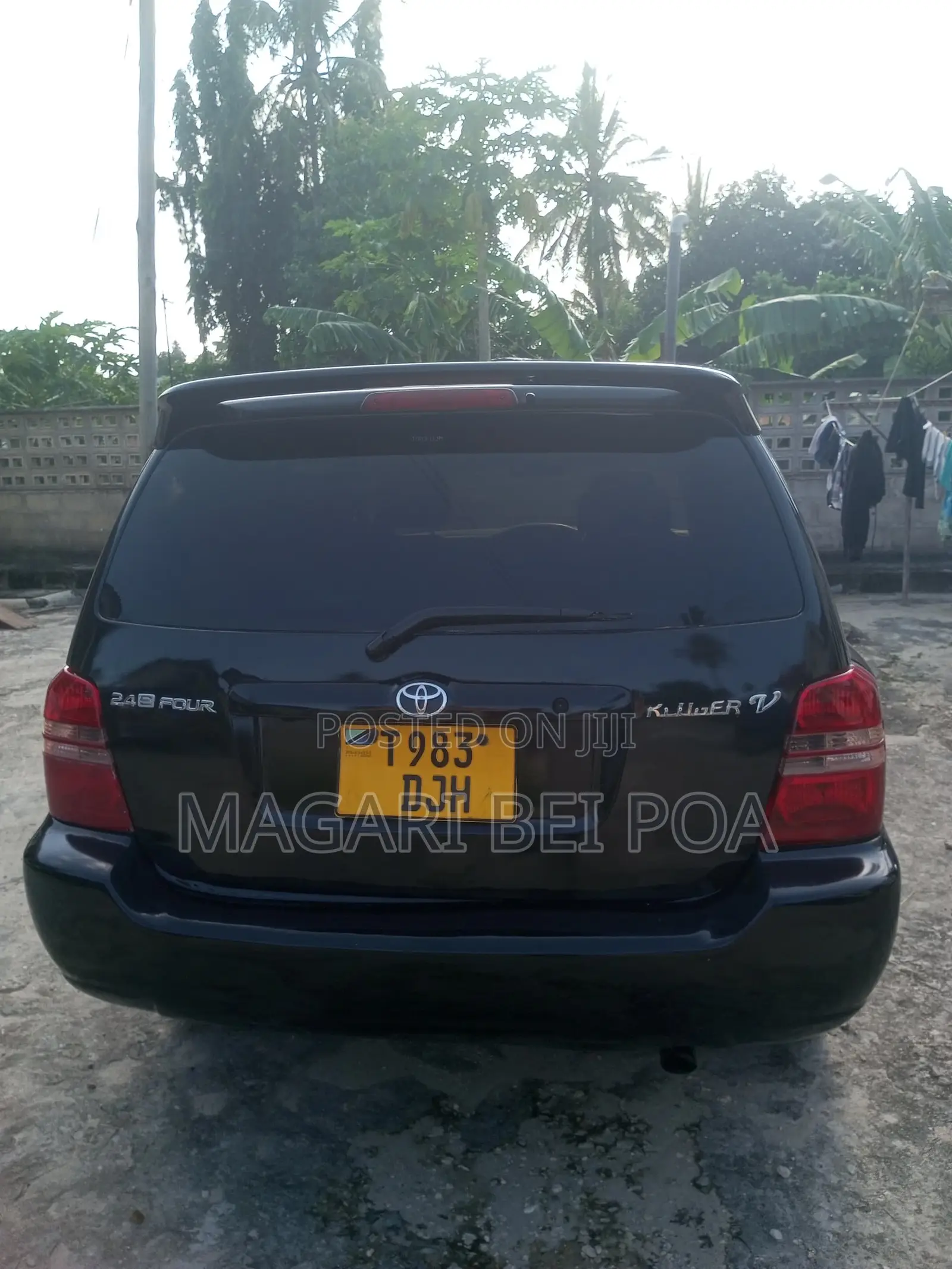 Toyota Kluger 2004 Black