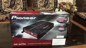 Pioneer Car Amplifier With 4 Bridgeable Channels 1000w Power