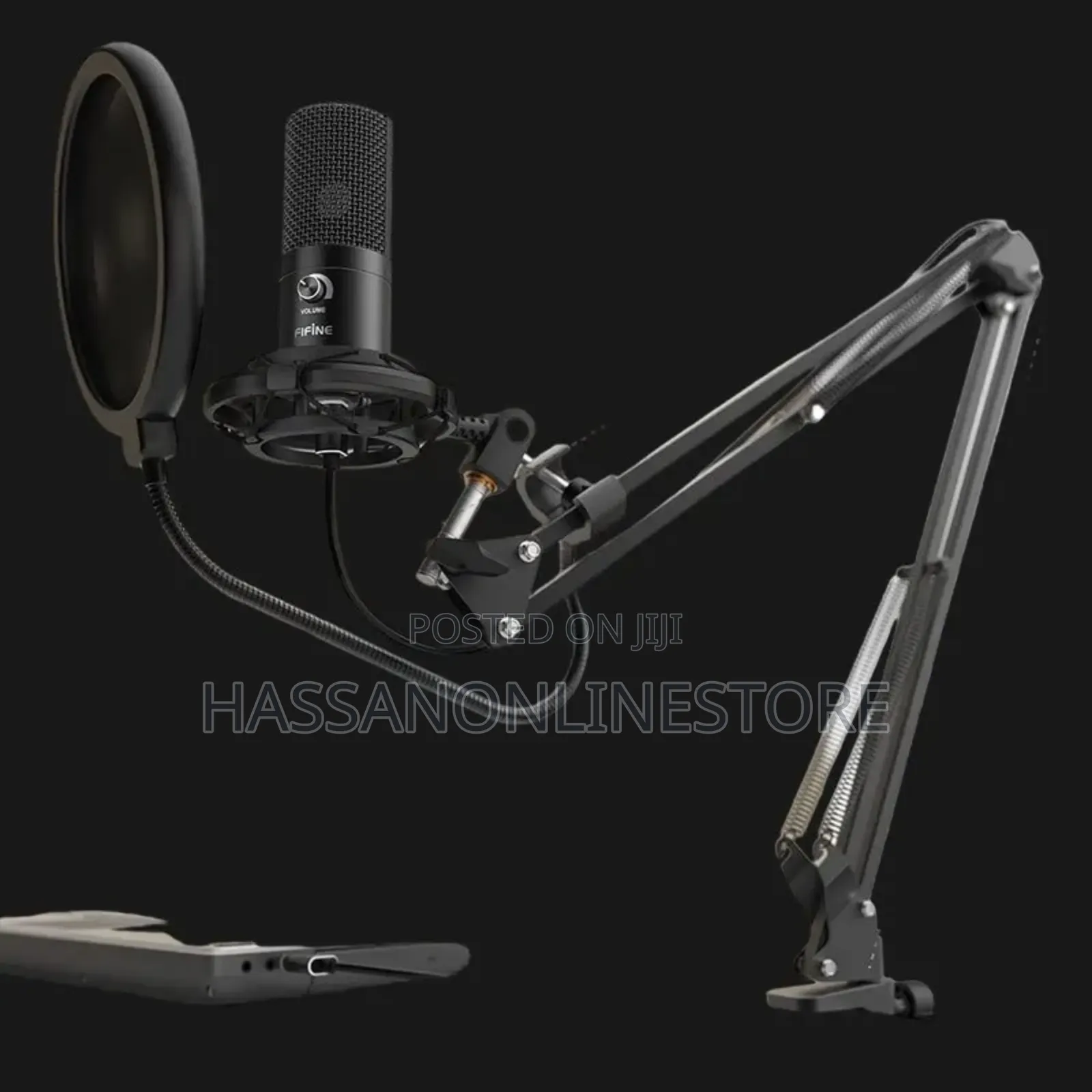 Fifine T669 Pro 3 RGB Gaming Microphone + Stand