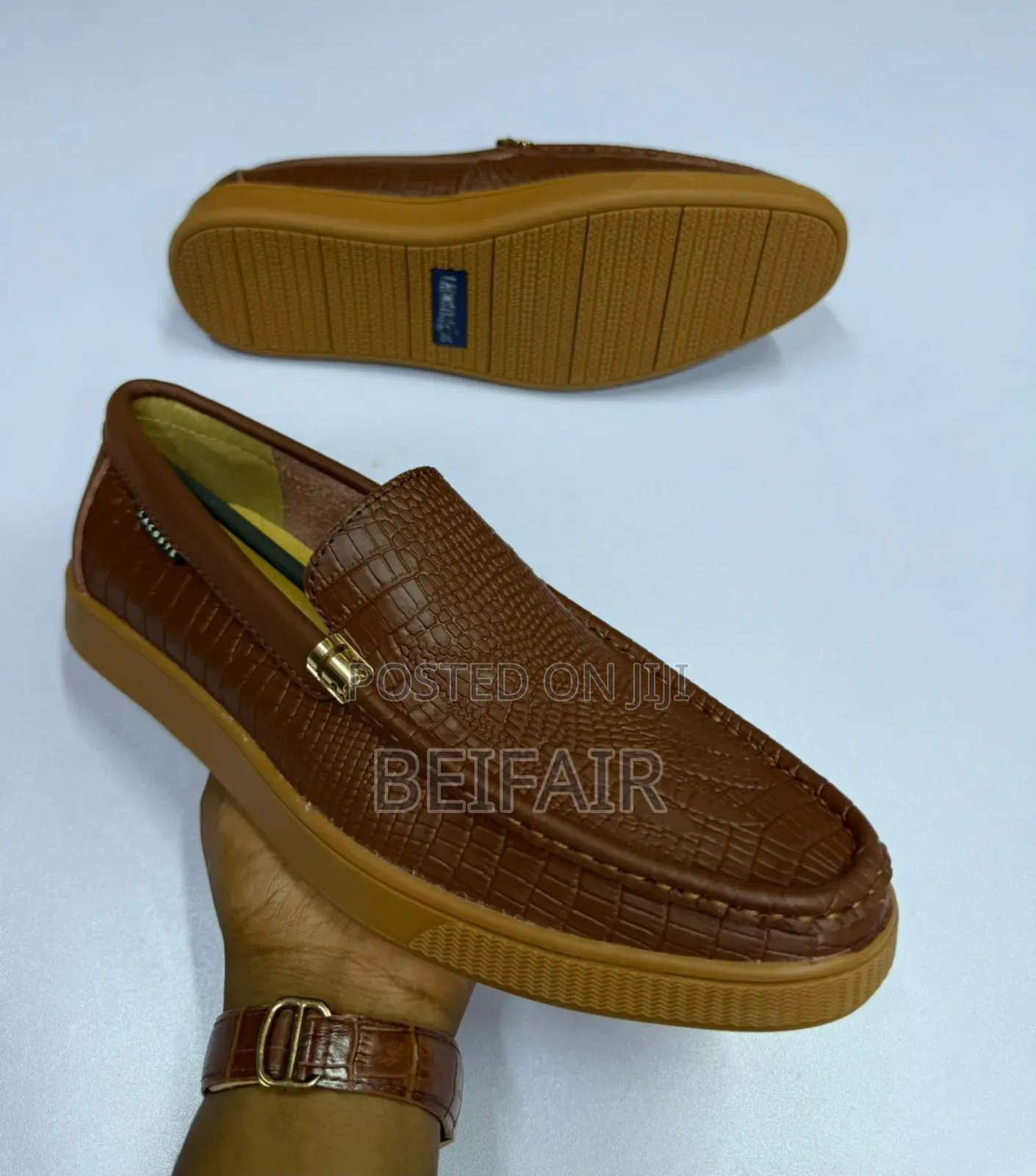 Original Leather Shoes | Loafers | Viatu Vya Kiume