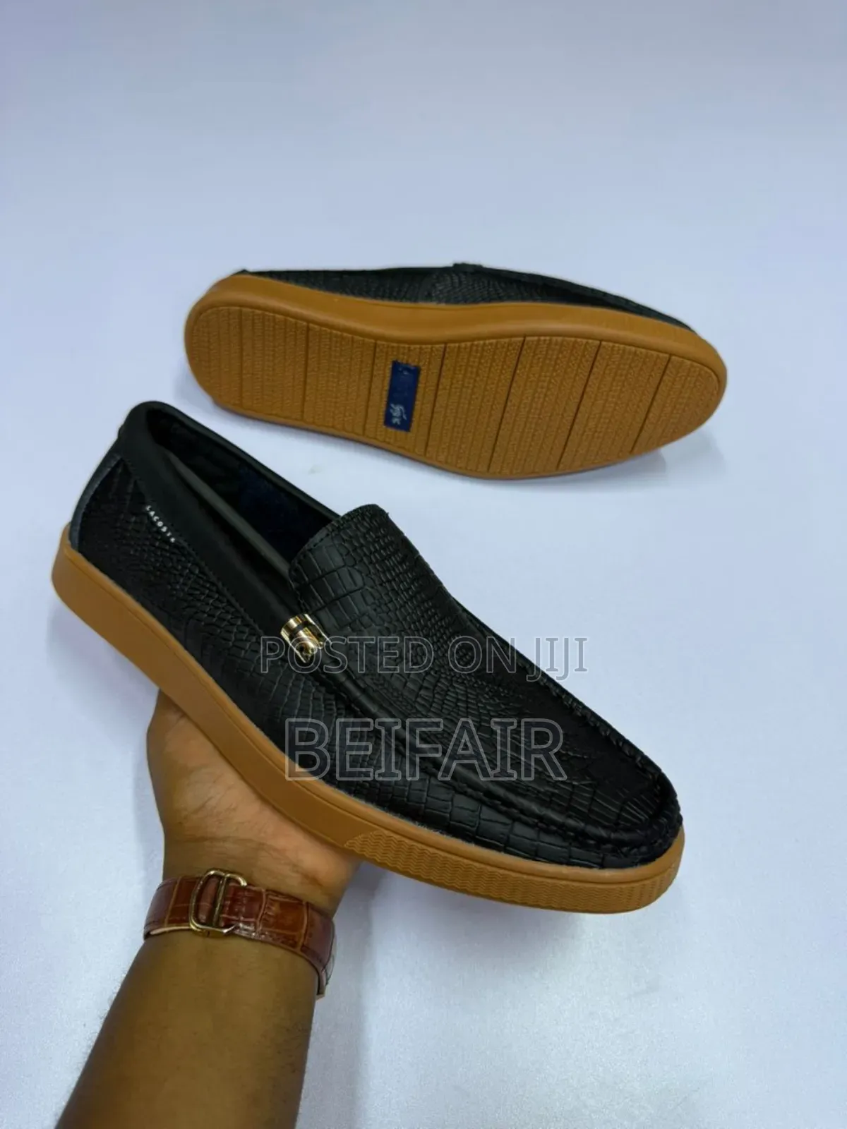 Original Leather Shoes | Loafers | Viatu Vya Kiume