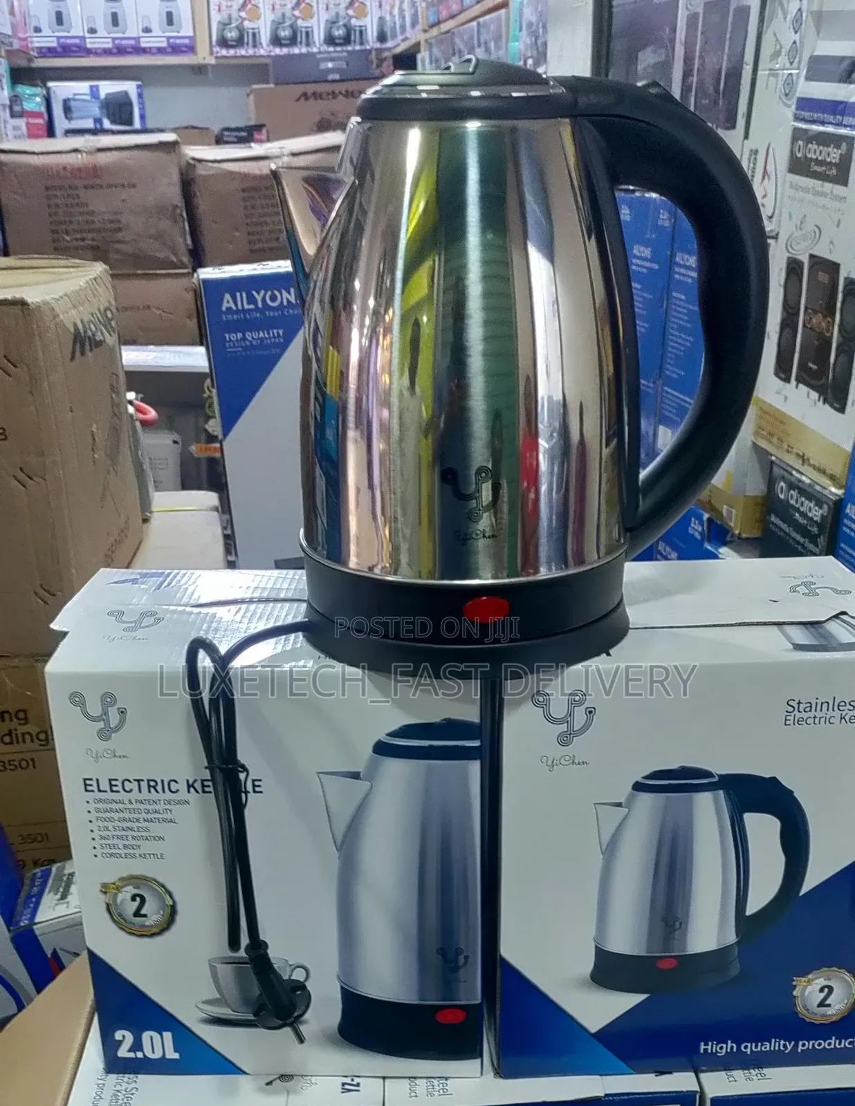 Electric Kettle Steel Body