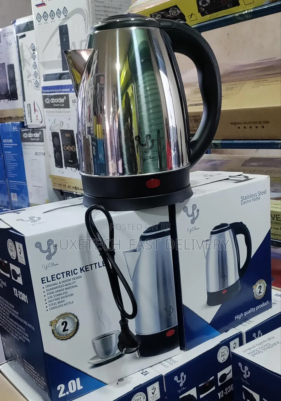 Electric Kettle Cordless