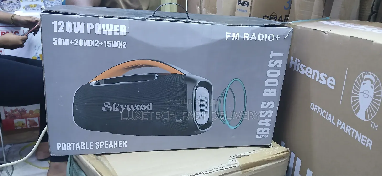 Skywood Soundbox Portable Speaker With Mic